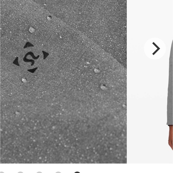 NWOT Lululemon Interurban Warmth Jacket Heathered Black XXL - Picture 6 of 6